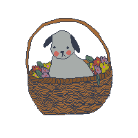 softsadsheep: in a flower basket - 野の花のゼリー