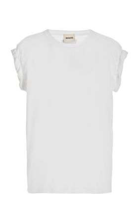Mae Cotton T-Shirt By Khaite | Moda Operandi