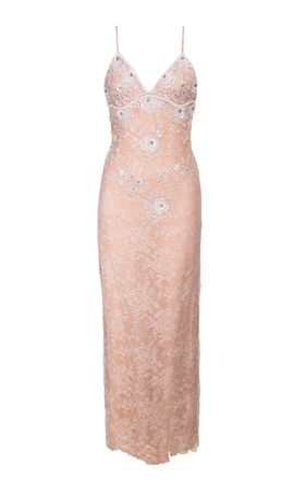 James Galanos 1970's Lace Embellished Gown By Moda Archive X Tab Vintage | Moda Operandi