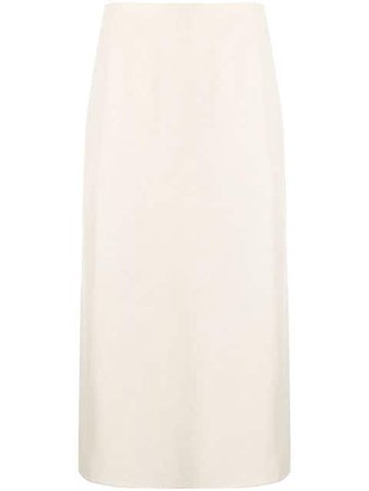 Jil Sander high-waisted A-line skirt JSPS350204WS390300 - Farfetch