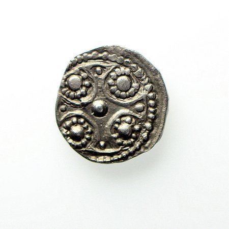 Anglo Saxon Silver Sceat 710-760AD Series H Type 48 : Silbury Coins