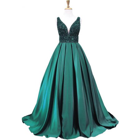 long emerald green dresses - Pesquisa Google