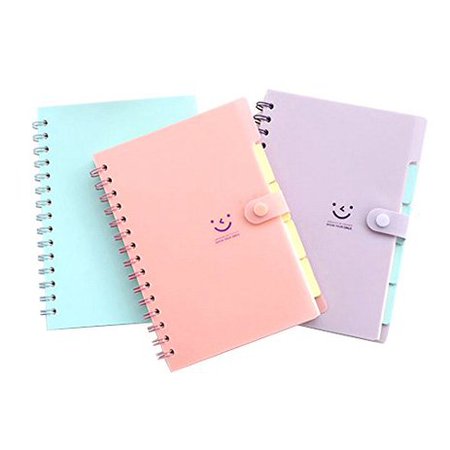 korean style cute notebook good smell pp cover 110 sheets 7 colors 21.4*14.3cm - Walmart.com - Walmart.com