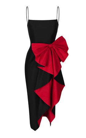 Draped Silk Dress by Rasario | Moda Operandi