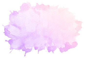 Light Purple & Pink Watercolor Wash