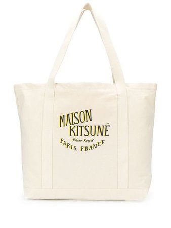 Maison Kitsuné Palais Royal tote bag $58 - Buy Online - Mobile Friendly, Fast Delivery, Price