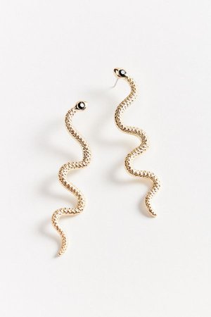 Snake Statement Earring | Urban Outfitters