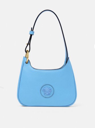 baby blue Versace purse