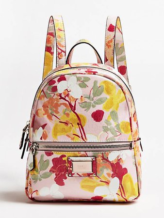 SHANNON FLORAL PRINT BACKPACK | GUESS.eu