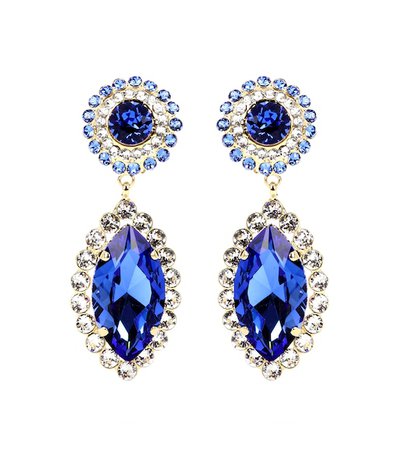 Crystal-Embellished Clip-On Earrings | Dolce & Gabbana - mytheresa