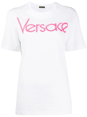 Versace Playera Con Logo Vintage - Farfetch