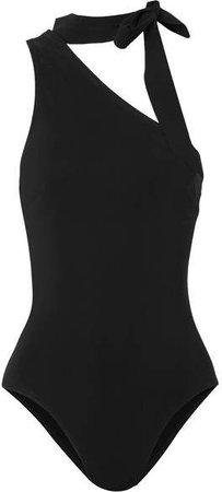 Jaya One-shoulder Swimsuit - Black