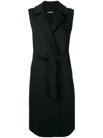 'S Max Mara sleeveless belted coat SS19 - Fast AU Delivery