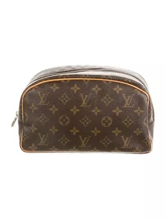 Louis Vuitton LV Monogram Cosmetic Bag - Brown Cosmetic Bags, Accessories - LOU743517 | The RealReal