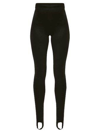 PRADA Stirrup-cuff stretch-jersey leggings