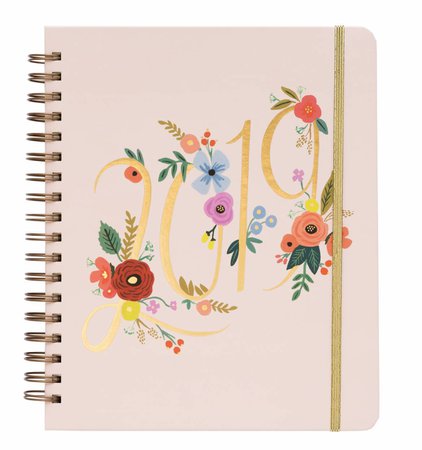 2019 Bouquet 17-Month Planner by RIFLE PAPER Co. | Imported