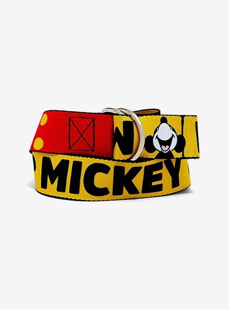 Disney Mickey Mouse D-Ring Belt