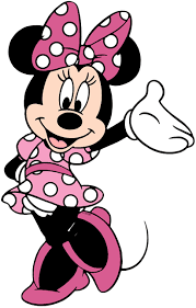 clipart minnie mouse pink dress - Google Search