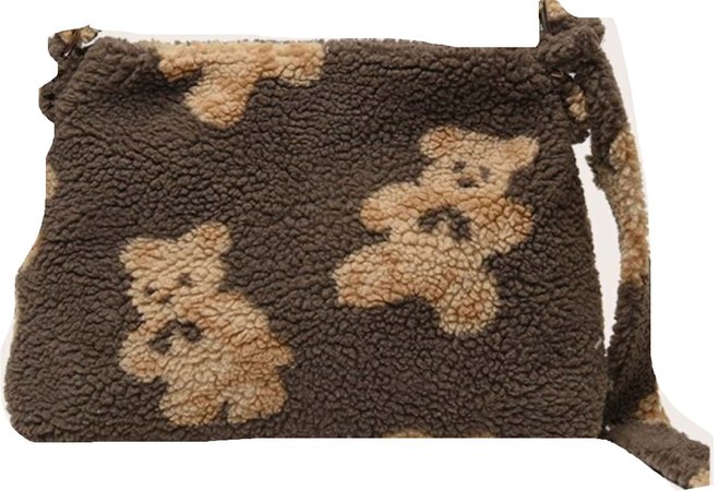 brown bear purse