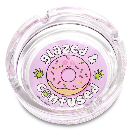 glazed & confused donut ashtray - spencer’s