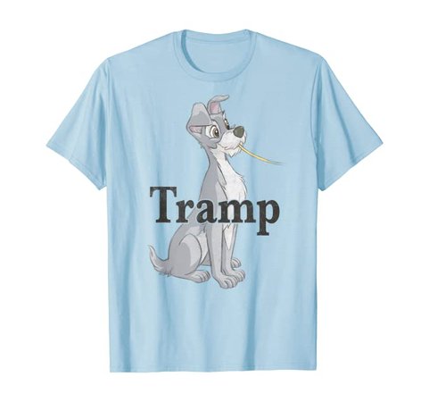 Amazon.com: Disney Lady And The Tramp Spaghetti Tramp Couples T-Shirt: Clothing
