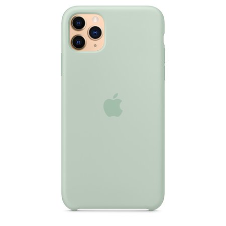 iPhone 11 Pro Max Silicone Case - Beryl