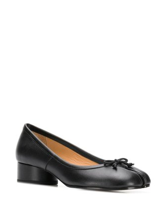 Shop Maison Margiela low heel tabi pumps with Express Delivery - FARFETCH