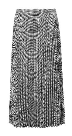 Witchery check pleated skirt