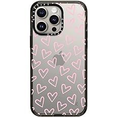 Amazon.com: CASETiFY Impact Case for iPhone 15 Pro Max [4X Military Grade Drop Tested / 8.2ft Drop Protection] - Pattern Prints - Silver Gray Leopard Print - Clear Black : Cell Phones & Accessories