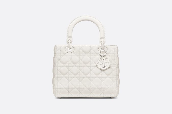 Lady Dior ultra-matte medium bag - Bags - Woman | DIOR