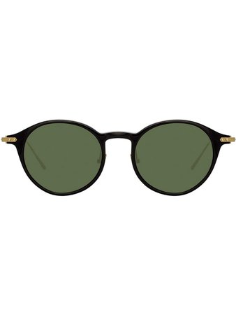 Linda Farrow Oval Sunglasses - Farfetch