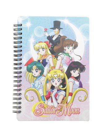 Sailor Moon Group Spiral Notebook