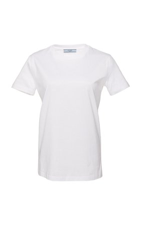 Set-Of-Three Cotton-Jersey T-Shirts by Prada | Moda Operandi