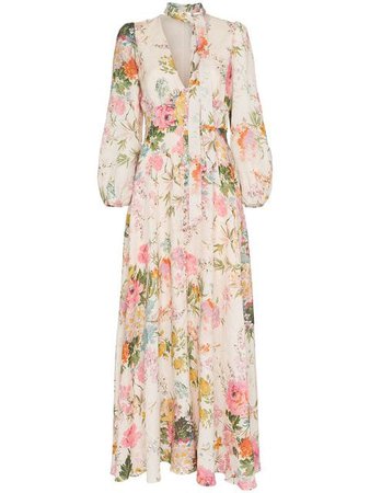Zimmermann Heather garden floral print maxi dress $660 - Shop SS19 Online - Fast Delivery, Price