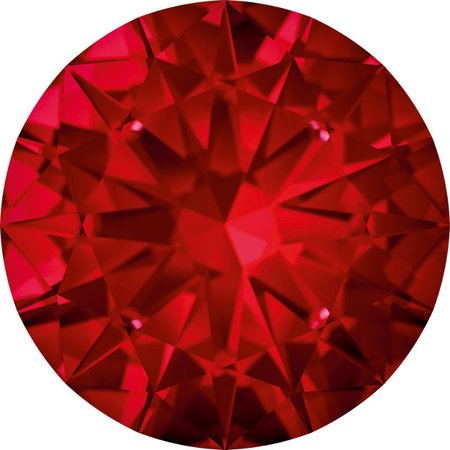 1.4mm Round Machine-cut Swarovski Top Red Ruby | Stuller