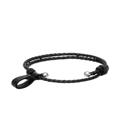 BOTTEGA VENETA Intrecciato leather bracelet