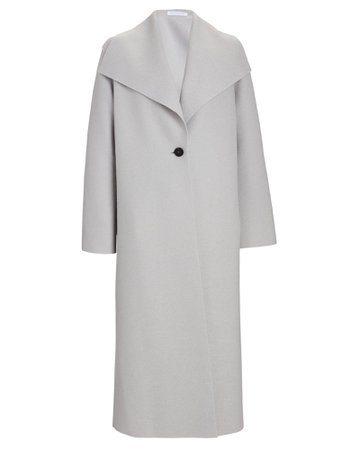 Harris Wharf London Pressed Wool Mantle Coat | INTERMIX®