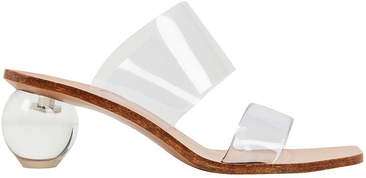 Jila Transparent Slide Sandals