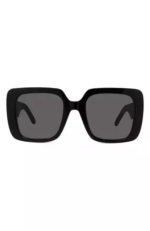 DIOR Wildior S3U 55mm Square Sunglasses | Nordstrom