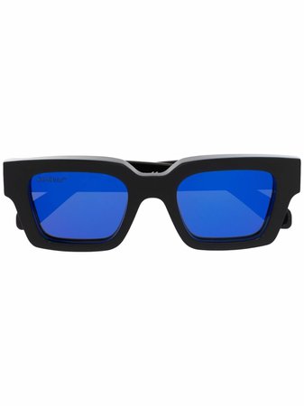 Off-White Virgil rectangle-frame Sunglasses - Farfetch