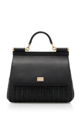 Dolce & Gabbana Leather Sicily Bag