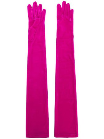 Balenciaga Long Pink Gloves