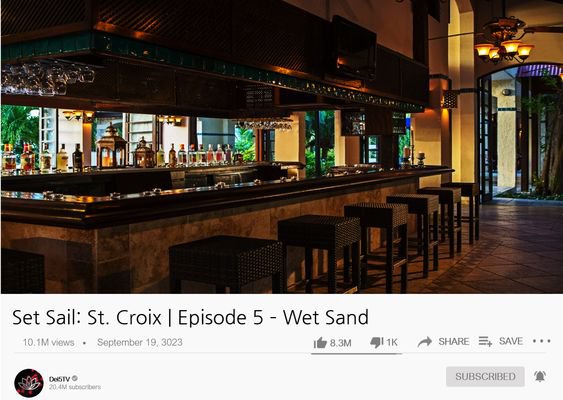 Dei5 Set Sail St. Croix Episode 5.2 (carambola hotel bar)