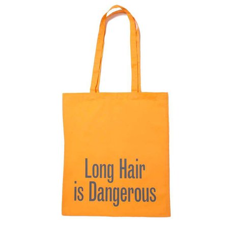Plinth Long Hair is Dangerous Tote Bag