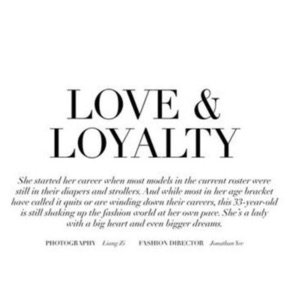 love & loyalty