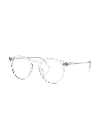 Oliver Peoples round-frame Glasses - Farfetch