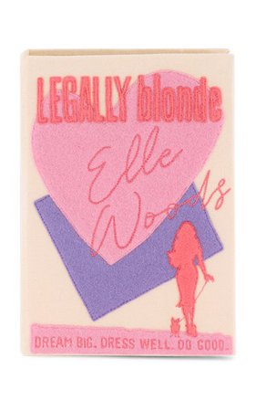 Legally Blonde Book Clutch By Olympia Le-Tan | Moda Operandi