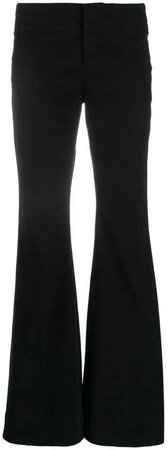 Pre-Owned 2000's back lace-up flared trousers