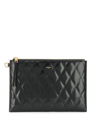Givenchy Diamond Quilted Clutch Bag - Farfetch
