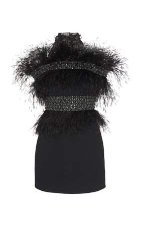 Wool Feather Cocktail Dress by Ralph&Russo | Moda Operandi